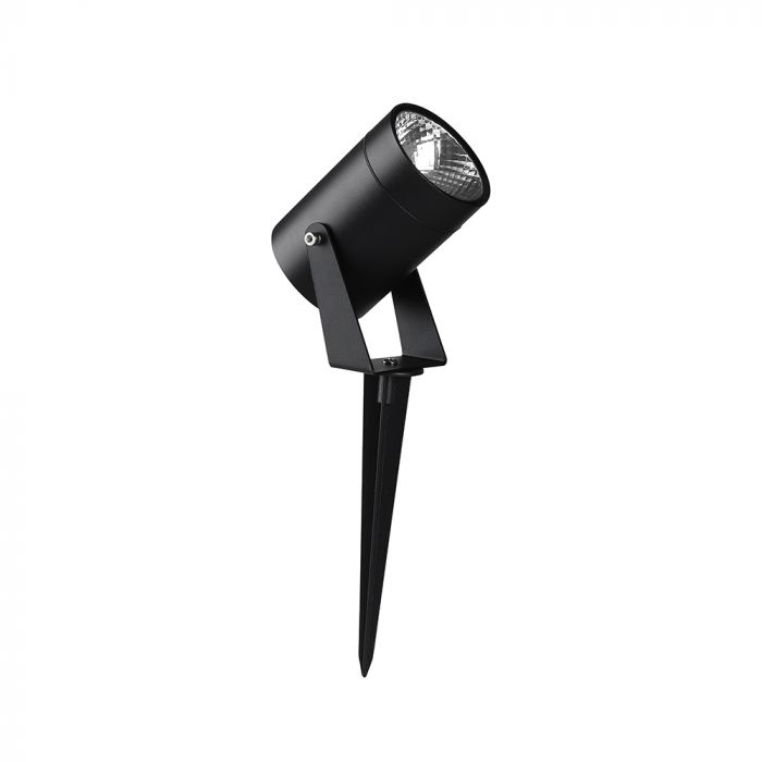 10W (880 lm) LED light fixture, IP65, IK06, V-TAC, black, neutral white light 4000K