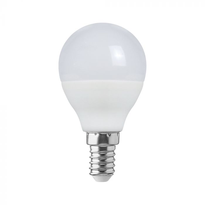 E14 6.5W (600 lm) LED bulb, P45, V-TAC, IP20, warm white light 3000K