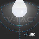 E14 6.5W(600Lm) LED Spuldze, V-TAC, IP20, auksti balta gaisma 6500K