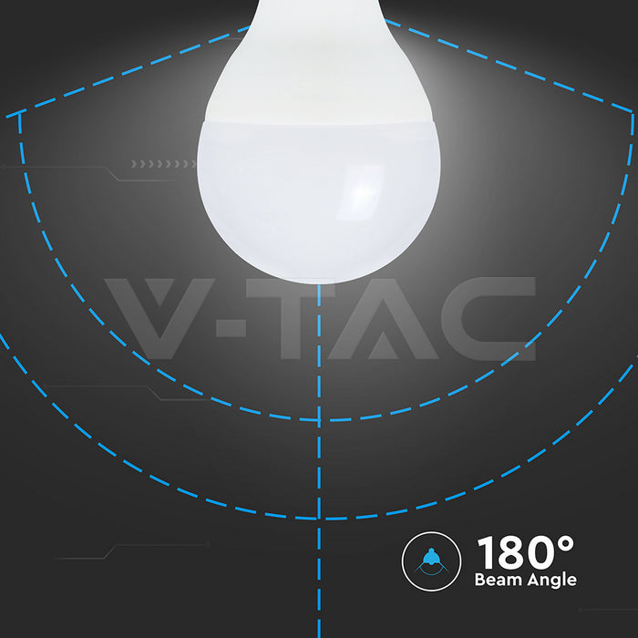 E14 6.5W(600Lm) LED Spuldze, V-TAC, IP20, auksti balta gaisma 6500K