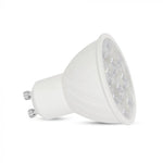 GU10 6W(445Lm) LED Spuldze, 10°, V-TAC, IP20, silti bata gaisma 3000K