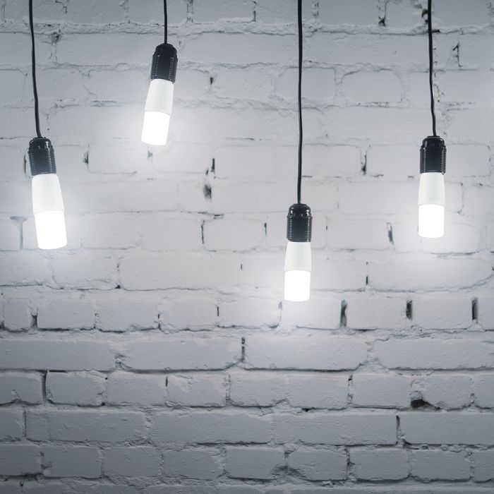 E27 7.5W(660Lm) LED Spuldze, V-TAC, IP20, neitrāli balta gaisma 4000K