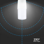 E27 7.5W(660Lm) LED Spuldze, V-TAC, IP20, neitrāli balta gaisma 4000K