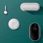 Xiaomi Mi wireless outdoor security camera with battery, high resolution full HD 2.5K 4 Mpix 2560x1440px + gateway, 5,200 mAh, 150°, IP66 waterproof, color night vision, recognizes people, built-in spotlight