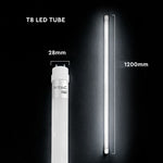 12W(1800Lm) V-TAC T8 LED spuldze, 120 cm, VT-012, CREE, G13, IP20, 6500K