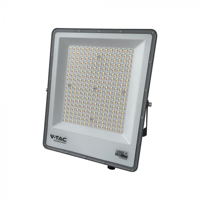 200W(16450Lm) LED  SMD-CREE Chip prožektors bez kustību sensora, IP65, V-TAC, melns, 3IN1