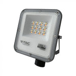 10W(730Lm) LED SMD-CREE Chip prožektors bez kustību sensora, IP65, V-TAC, melns, 3IN1