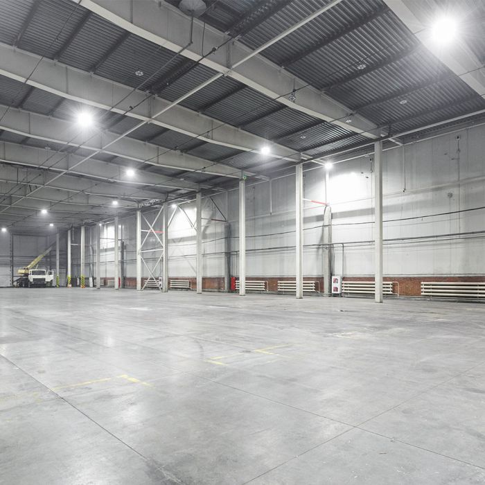 100W(13500Lm) 155Lm/W LED Noliktavas apgaismojums, V-TAC, IP65, IK06, melns, auksti balta gaisma 6500K