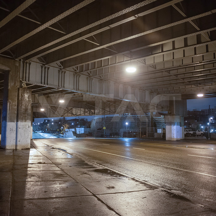 100W(15500Lm) LED CREE UFO noliktavas gaismeklis, V-TAC, IP65, melns, neitrāli balta gaisma 4000K