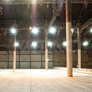 100W(15500Lm) LED CREE UFO noliktavas gaismeklis, V-TAC, IP65, melns, neitrāli balta gaisma 4000K