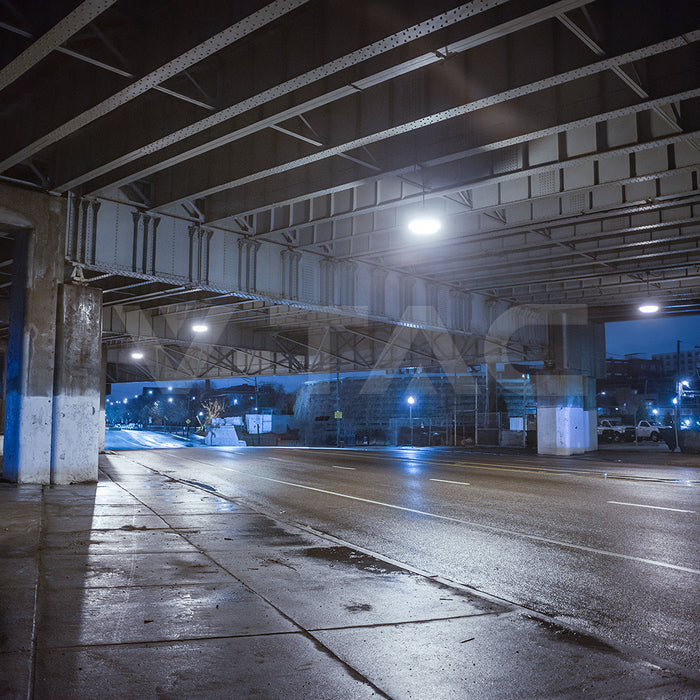 150W(23250Lm) LED CREE UFO noliktavas gaismeklis, V-TAC, IP65, melns, neitrāli balta gaisma 4000K