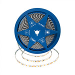 Cena par 1m_8W/m(800Lm/m) 0.33A/m LED Lente, V-TAC, 10 m, ūdensnedroša IP20, 24V, auksti balta gaisma 6500K