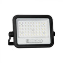 100W(1000Lm) LED prožektors ar solāro paneli  DC 6V 6W, V-TAC, IP65, melns, ar tālvadības pulti un regulējamu krāsu temperatūru, 7IN1