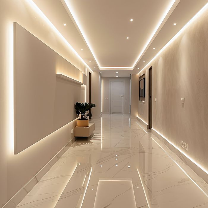 Cena par 1m_15W/m(1425Lm/m) 0.63A/m LED Lente, V-TAC, 10 m,  ūdensnedroša IP20, 24V, CCT, 3IN1
