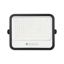 400W(1700Lm) LED prožektors ar solāro paneli  DC 6V 25W, V-TAC, IP65, melns, ar tālvadības pulti un regulējamu krāsu temperatūru, 7IN1 (Copy)
