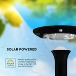 15W(2200Lm) LED solārais dārza gaismeklis, V-TAC, IP65, 3IN1