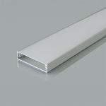 2m virsapmetuma alumīnija profils, sudraba, 2000x40x10mm,  V-TAC