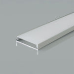 2m virsapmetuma alumīnija profils, sudraba, 2000x40x10mm, V-TAC