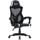 CANYON spēļu krēsls Flow MCH01 Mesh Black White