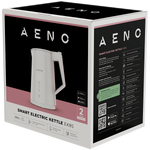 AENO elektriskā tējkanna EK8S Smart:  Jauda: 1850–2200 W  Tilpums: 1,7 L