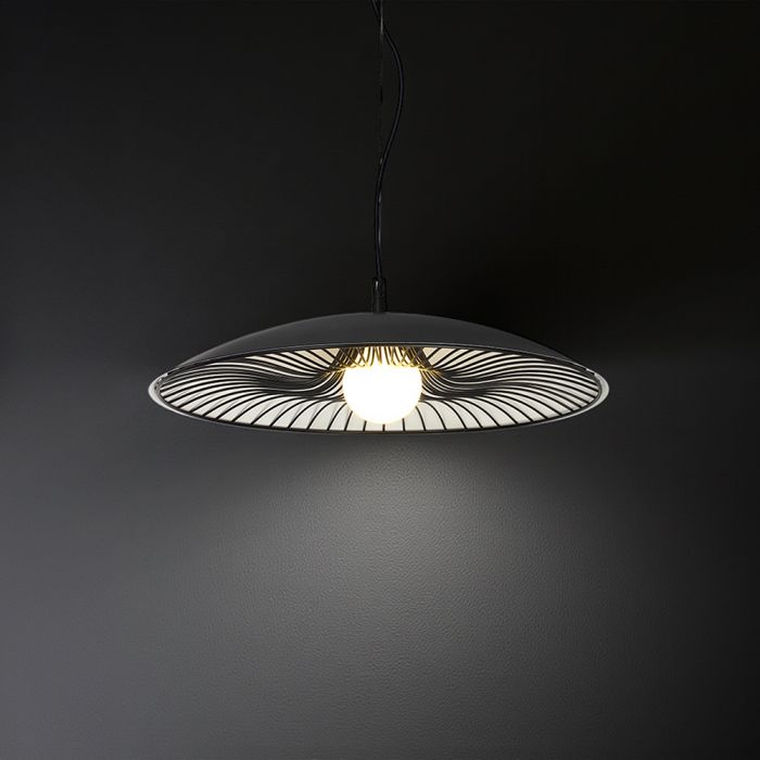V-TAC VT-89018 dekoratīvā piekaramā lampa, G9, līdz 20W, IP20, melna/balta, metāls/stikls, 450x120x134mm, 220–240V, 2 gadu garantija