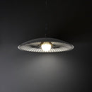 V-TAC VT-89018 dekoratīvā piekaramā lampa, G9, līdz 20W, IP20, melna/balta, metāls/stikls, 450x120x134mm, 220–240V, 2 gadu garantija