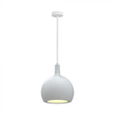 V-TAC VT-89020 dekoratīvā piekaramā lampa, E27, līdz 60W, IP20, balta, keramika/metāls, 280x218x1880mm, 220–240V, 2 gadu garantija