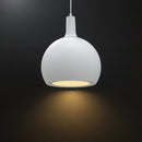 V-TAC VT-89020 dekoratīvā piekaramā lampa, E27, līdz 60W, IP20, balta, keramika/metāls, 280x218x1880mm, 220–240V, 2 gadu garantija