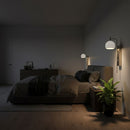 10W(1200Lm) LED dekoratīvā sienas lampa, V-TAC VT-89021, SMD, 120Lm/W, IP20, balta/slīpēta niķeļa, 190x120x430mm, 220–240V, 280°, 2 gadu garantija, gaisma 3000K