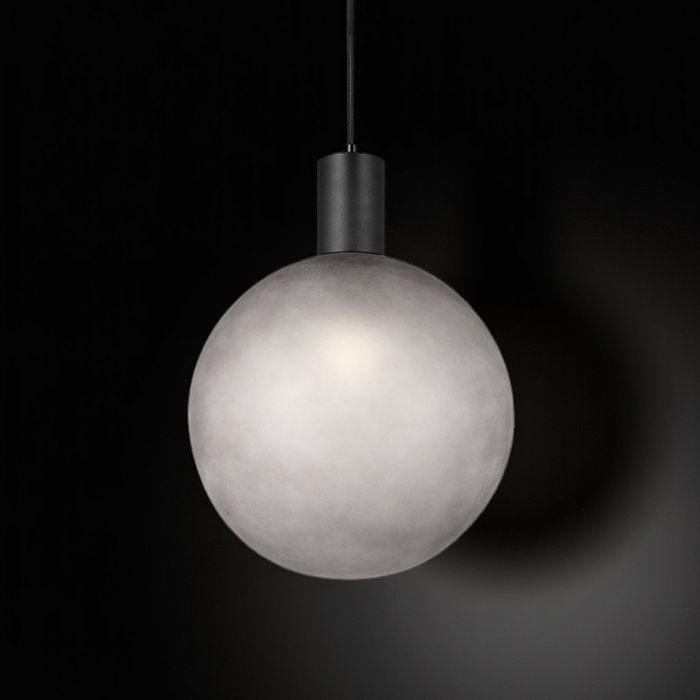 V-TAC VT-89025 dekoratīvā piekaramā lampa, E27, līdz 60W, IP20, smilšu pelēka/smilšu matēti melna, stikls/alumīnijs/metāls, 300x100x400mm, 220–240V