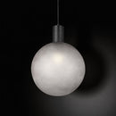 V-TAC VT-89025 dekoratīvā piekaramā lampa, E27, līdz 60W, IP20, smilšu pelēka/smilšu matēti melna, stikls/alumīnijs/metāls, 300x100x400mm, 220–240V