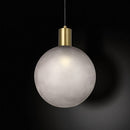 V-TAC VT-89025 dekoratīvā piekaramā lampa, E27, līdz 60W, IP20, smilšu pelēka/bronzas galvaniskā apdare, stikls/alumīnijs/metāls, 300x100x400mm, 220–240V, 2 gadu garantija