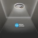 36W(4000Lm) LED dekoratīvais griestu plafons, V-TAC, IP20, ar tālvadības pulti, Balts/melns, 3IN1