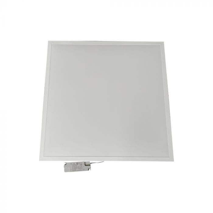 120Lm/W  40W(4800Lm) LED panelis 600x600mm, V-TAC, IP20, neitrāli balta gaisma 4000K
