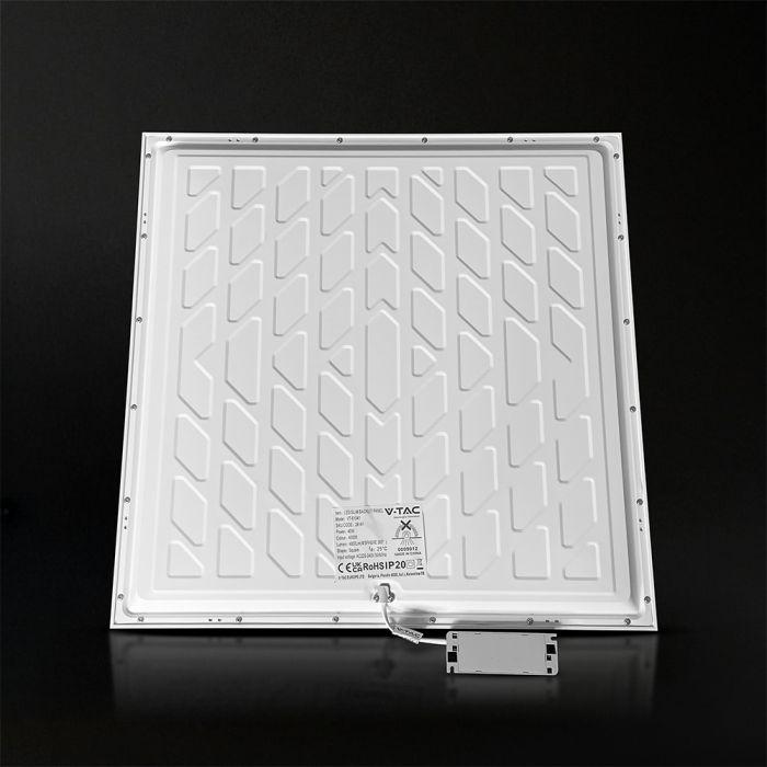 120Lm/W  40W(4800Lm) LED panelis 600x600mm, V-TAC, IP20, neitrāli balta gaisma 4000K