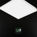 120Lm/W  40W(4800Lm) LED panelis 600x600mm, V-TAC, IP20, neitrāli balta gaisma 4000K