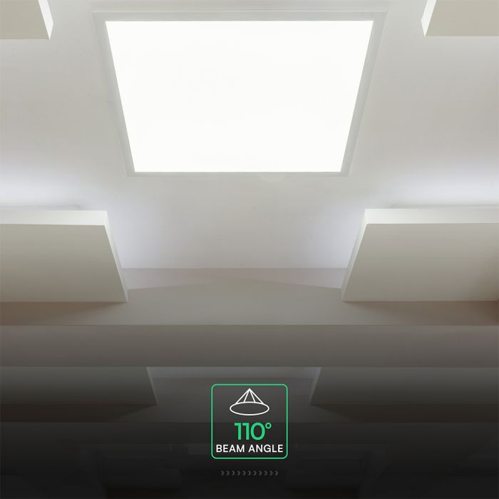 6 gadi garantija CREE 40W(4800Lm) 120Lm/W LED panelis 600x600mm, V-TAC, IP20, neitrāli balta gaisma 4000K