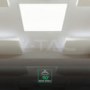 40W(4800Lm) 600x600 cm  LED CREE panelis, V-TAC, IP20, auksti balta gaisma 6500K