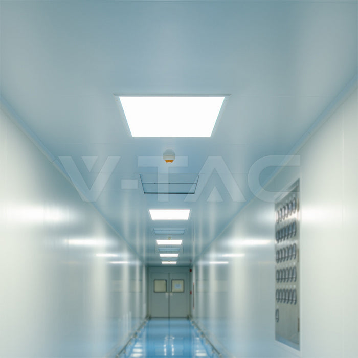 40W(4800Lm) 600x600 cm  LED CREE panelis, V-TAC, IP20, auksti balta gaisma 6500K