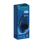 3W LED naktslampiņa pie gultas, V-TAC CREE VT-88063, IP20, melna, silti balta gaisma 3000K