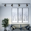 20W(1620Lm) LED COB sliežu gaismeklis, V-TAC VT-11122, COB-CREE, 81Lm/W, IP20, IK03, melns, 205x95x75mm, 20°, 6 gadu garantija, silti balta gaisma 3000
