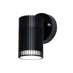 MAX 10W GU10 LED fasādes gaismekļa karkass, V-TAC, IP44, alumīnija, melns,