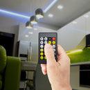 DC:12V/24V Infrasarkanais kontrolieris ar tālvadības pulti CCT CREE LED lentēm,  Max 2AV-TAC, IP20,