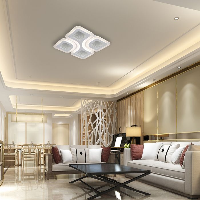 70W (5600 lm) LED designer ceiling light with remote control, IP20, V-TAC, 3-in-1, dimmable (Copy)