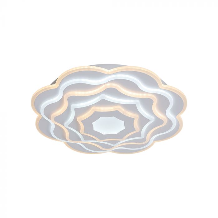 100W(8000Lm) LED dizaina griestu gaismeklis ar tālvadības pulti, IP20, V-TAC, 3IN1