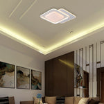 60W(5400Lm) LED dizaina griestu gaismeklis ar tālvadības pulti, IP20, V-TAC, 3IN1