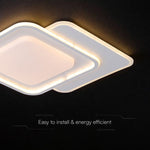 60W(5400Lm) LED dizaina griestu gaismeklis ar tālvadības pulti, IP20, V-TAC, 3IN1