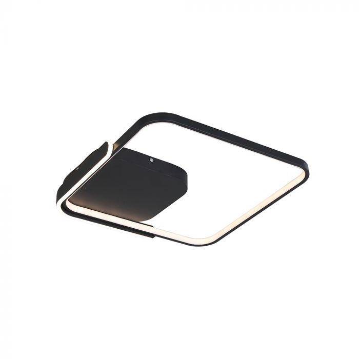 70W(4000Lm) LED dizaina griestu gaismeklis ar tālvadības pulti, IP20, V-TAC, 3IN1