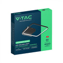 70W(4000Lm) LED dizaina griestu gaismeklis ar tālvadības pulti, IP20, V-TAC, 3IN1