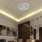 50W(4000Lm) LED dizaina griestu gaismeklis ar tālvadības pulti, IP20, V-TAC, 3IN1, dimmējams
